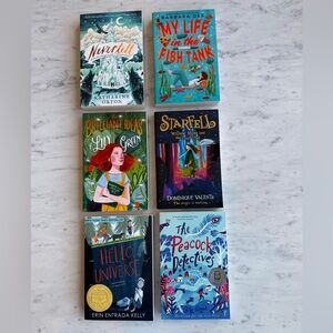 Six brand new award winning books for ages 9-14